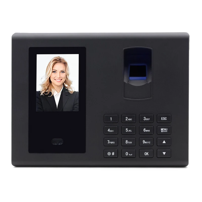 

Time Recording Biometric Fingerprint Face Scanner Recognition Attendance Management System Time Recording Smart Clock
