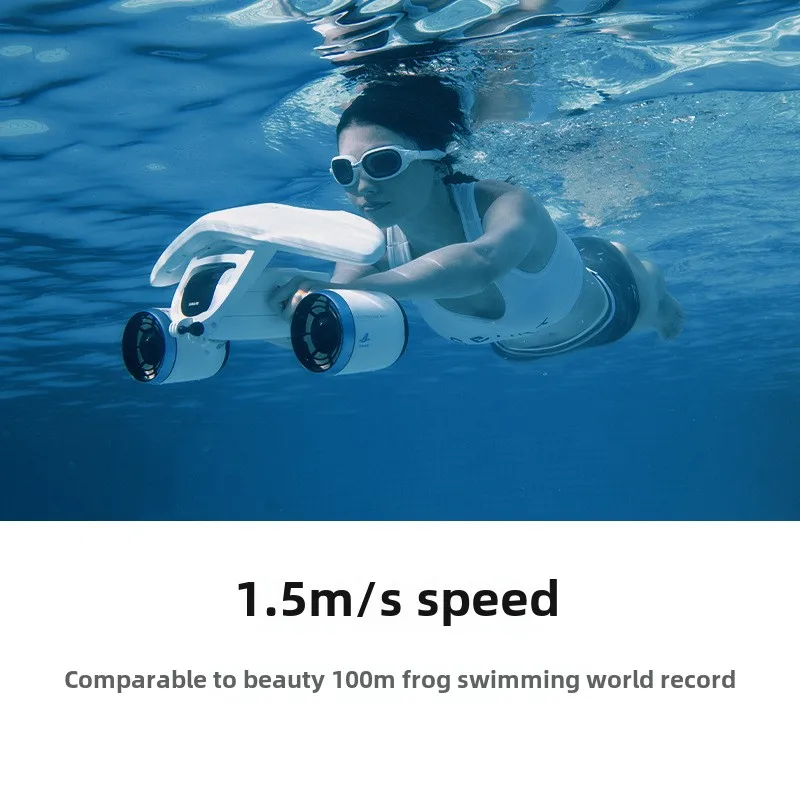 White Shark Mixed Underwater Thruster Free Dive Underwater Shooting Aircraft Handheld Swimming Play Water Equipment Booster