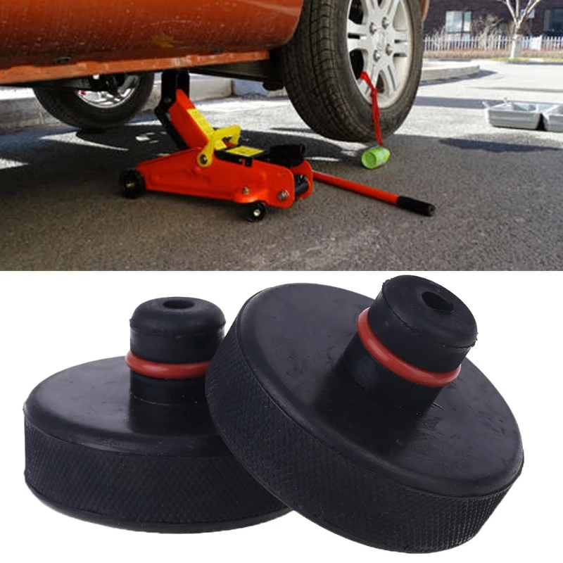 Lifting Jack Pads for Tesla Model 3/S/X/Y Upgrade Sturdy Rubber Lift Pucks Floor Adapters Protects Battery & Chassis Accessories
