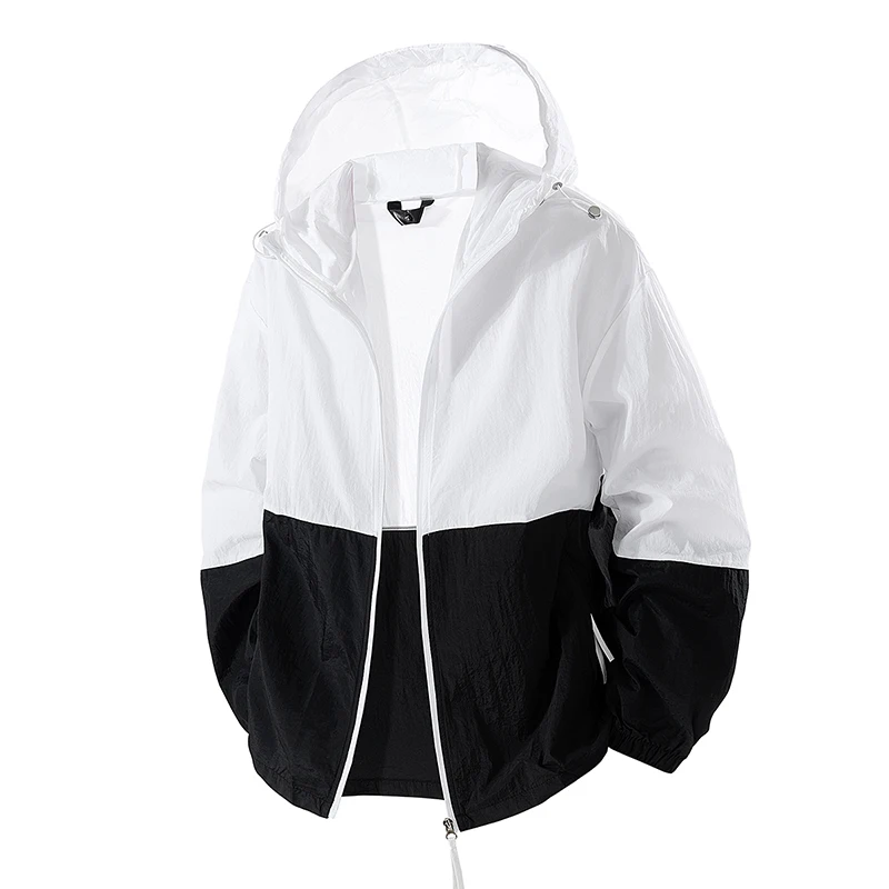 

Новая летняя мужская дышащая спортивная водонепроницаемая куртка с защитой от УФ-излучения UPF50, пэчворк, для рыбалки и активного отдыха