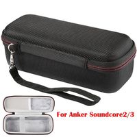 Shockproof Bluetooth Speaker Storage Bag Anti Scratch EVA Protective Cover Portable Travel Package Box for Anker Soundcore 2/3