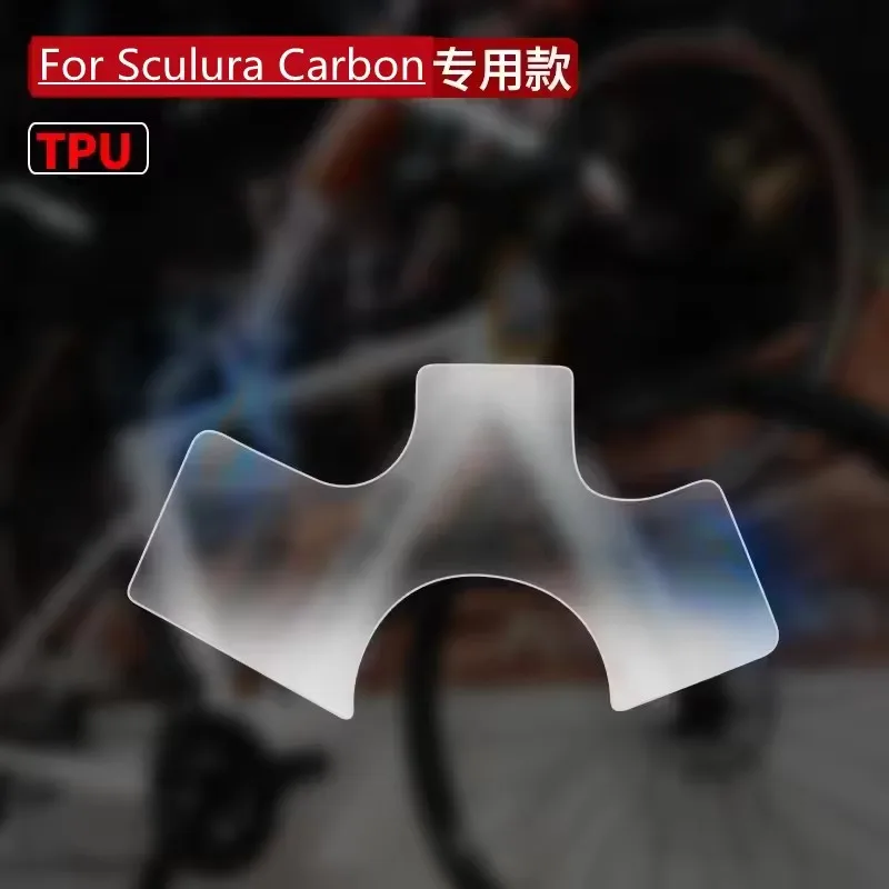 Schutzfolie für Tretlagergehäuse von Rennrädern, Kratzfester Fahrrad-Schutz, Transparente Aufkleber für Fahrräder, BB-Schutz