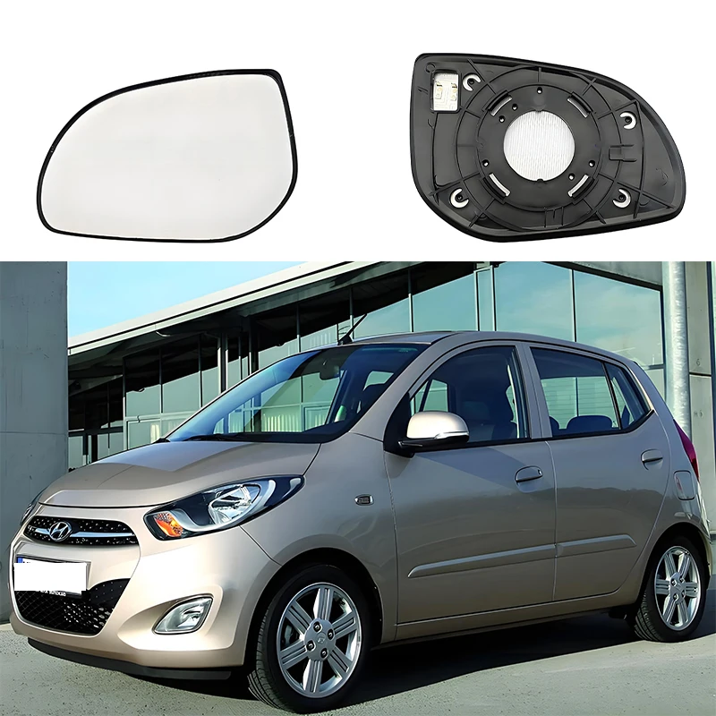 

Suitable for HYUNDAI I10 rearview mirror glass (2007 - 2016) side rearview mirror heating lenses. Automotive accessories.
