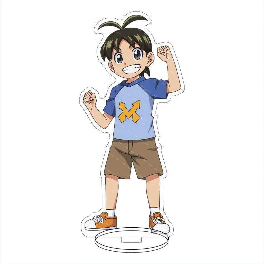 أنيمي "Kagaku x Bouken Survival!" حامل أكريليك 15 سم. Geo، Pipi هدايا العيد لتزيين سطح المكتب اللطيفة