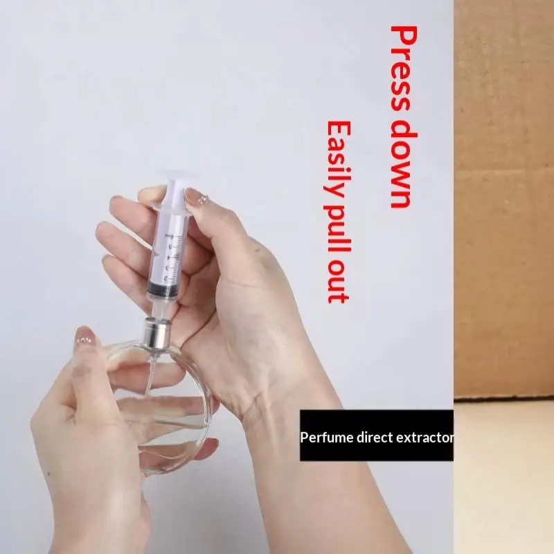 3Pcs Portable Sprayer Transfer Pump 1ml 2.5ml 5ml 10ml 20ml Perfume Refill Tool Press Spring Dropper Durable PP Cosmetics Liquid