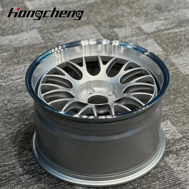 New style Custom Multi Spoke Monoblack 2-piece Wheel 18 19 20 21 22 23 24 25 26 Inch Polish Chrome Deep Concave Lip For BMW For
