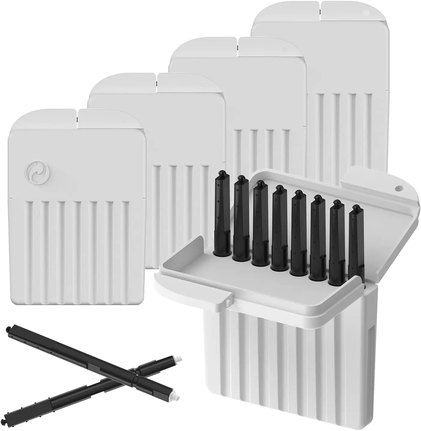 

40 Pcs Hearing Aid Wax Guards Filters for Resound, Widex, Beltone, CIC/ITE/ITC, 5 Packs Cleaning Kit Replacement Parts