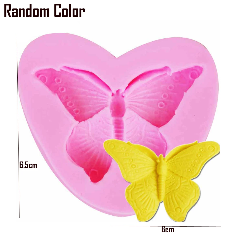 Kinds of 3D Butterfly&Dragonfly Chocolate Cake Decorating Tools DIY Fondant Silicone Mold Wedding Cake Decoration Soap Mold M838