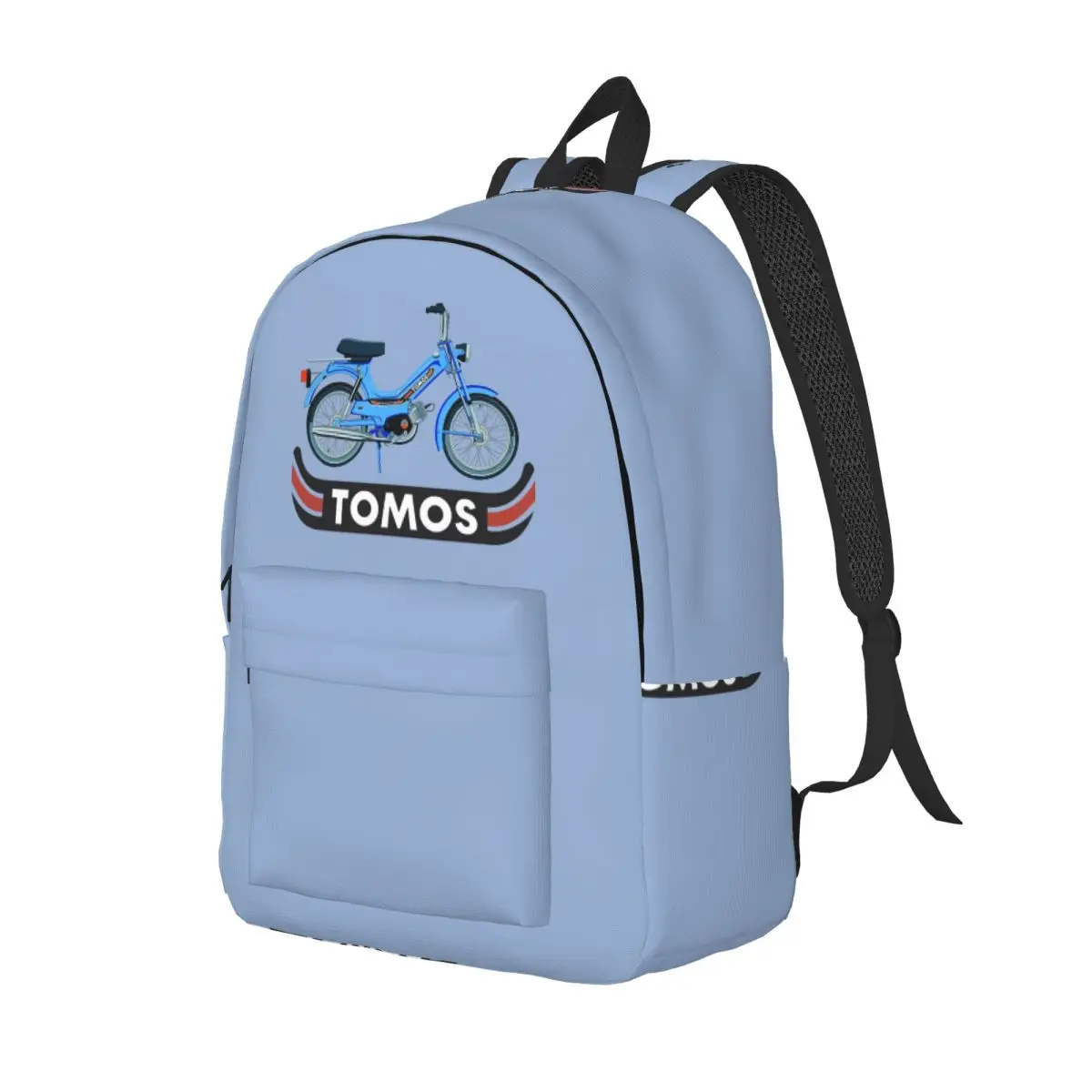 

Tomos Moped Backpack Daypack Large Capacity Boys Girls BookBag School Bag Shoulder Bags for Men Women