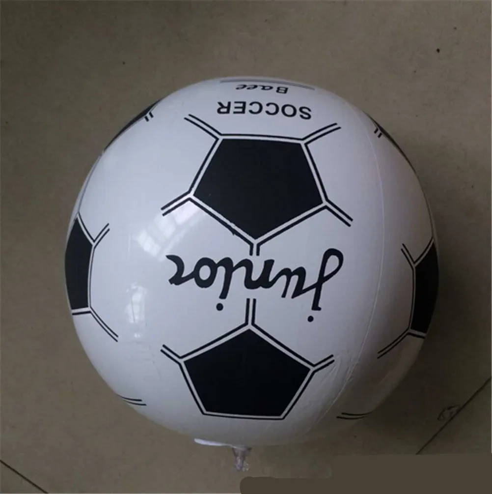 Ballon de football gonflable pour enfants, ballon de plage fantaisie, jouet d'extérieur, 38cm