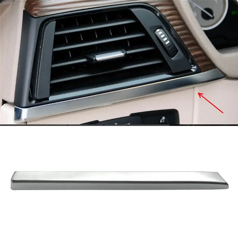 WF-Car Dashboard Left A/C Vent Outlet Panel Trim Strip For BMW 3 4 Series F30 F31 2012-2019 F32 F33