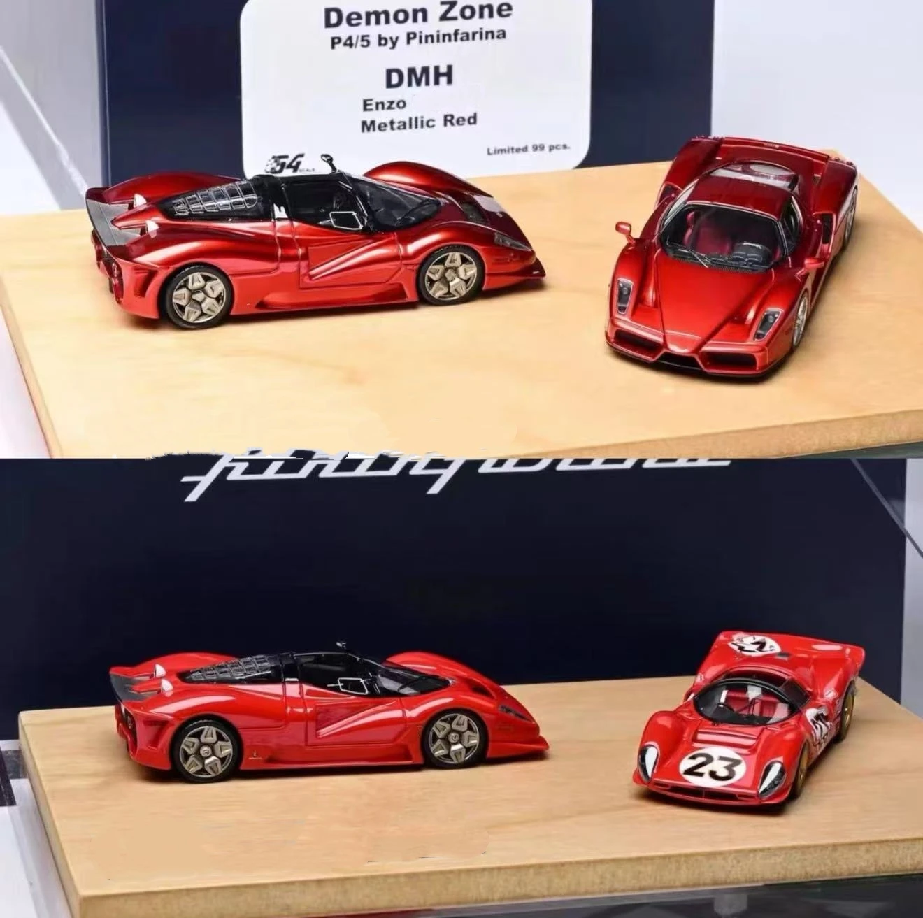 

Коллекция литых под давлением моделей автомобилей DMH 1:64 ENZO, ограниченная серия