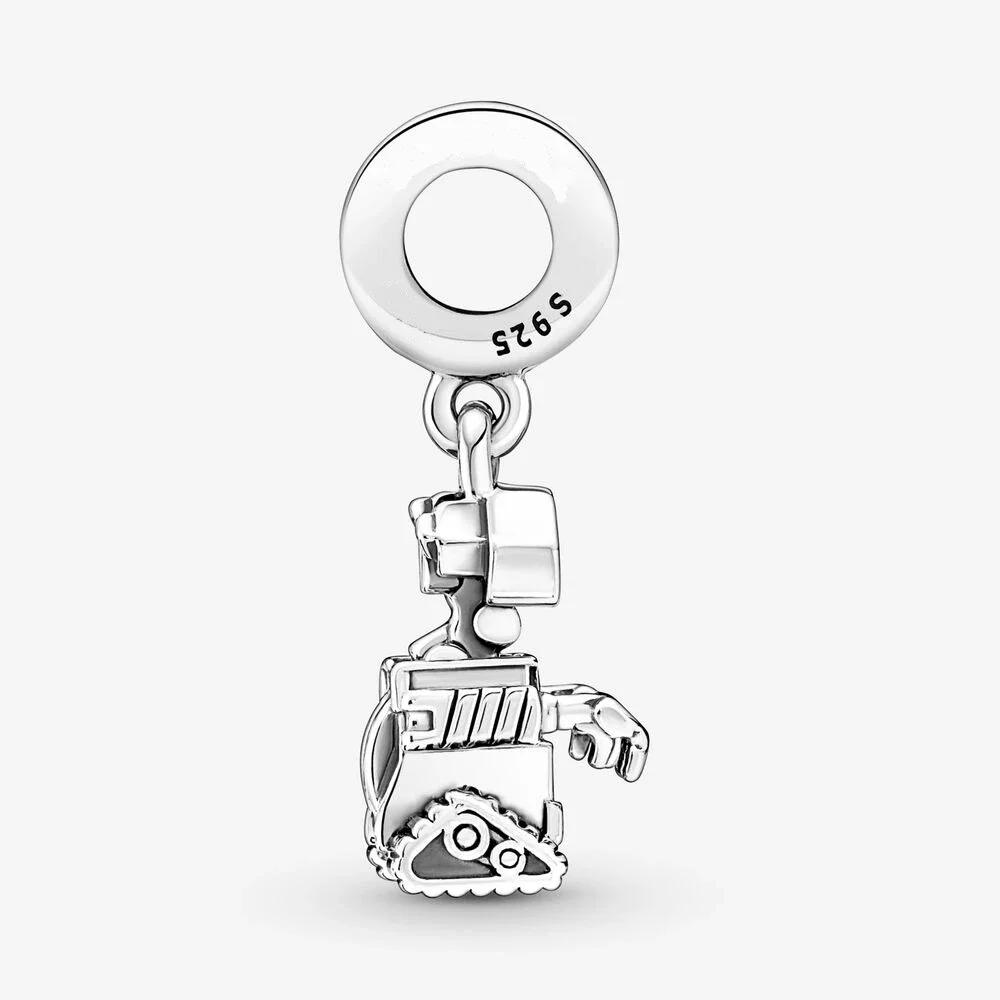 Fit Original Pandora Charms Bracelets Wall-E&Eva Dangle Charm Beads For Women Jewelry Berloque