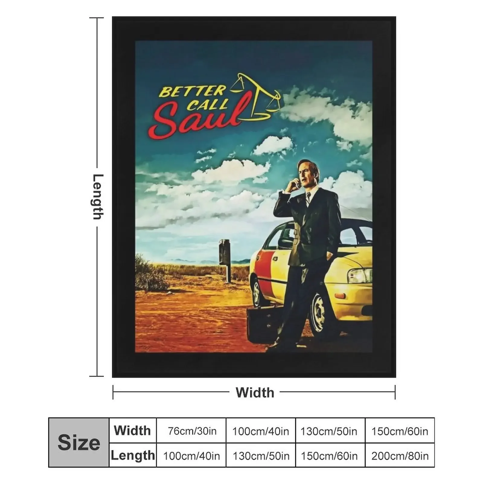 Better Call Saul Throw Blanket Luxury Brand Plaid Loose Decorative Throw Blankets