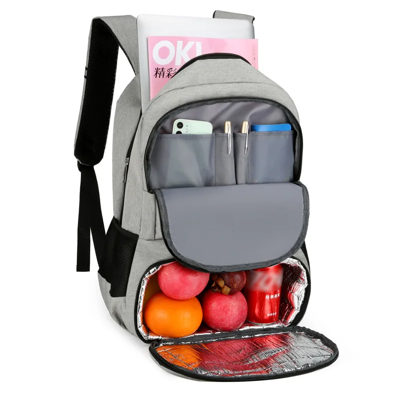 Cfun Ya Fashion Heren Geïsoleerde Rugzak Oxford Picknick Rugzakken Buiten Diner Rode Wijn Ijs Backbag Mochila 15.6 Laptoptas