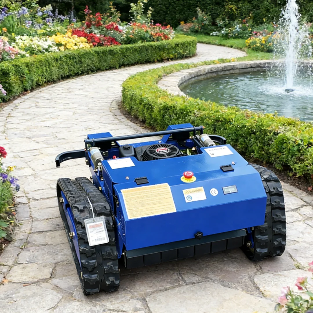 Customized Mini Lawn Mower Remote Control Lawn Mower All Terrain Grass Cutting Machine Agriculture Remote Control Lawn Mower