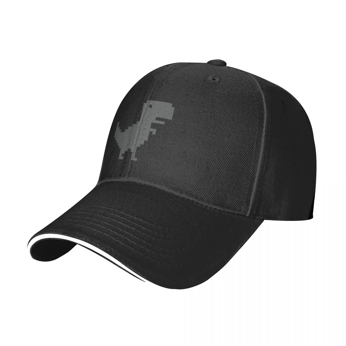 Chrome Dino | The Dinosaur Game | T-Rex Game Baseball Cap Hat Man For The Sun sun hat Women's 2025 Men's