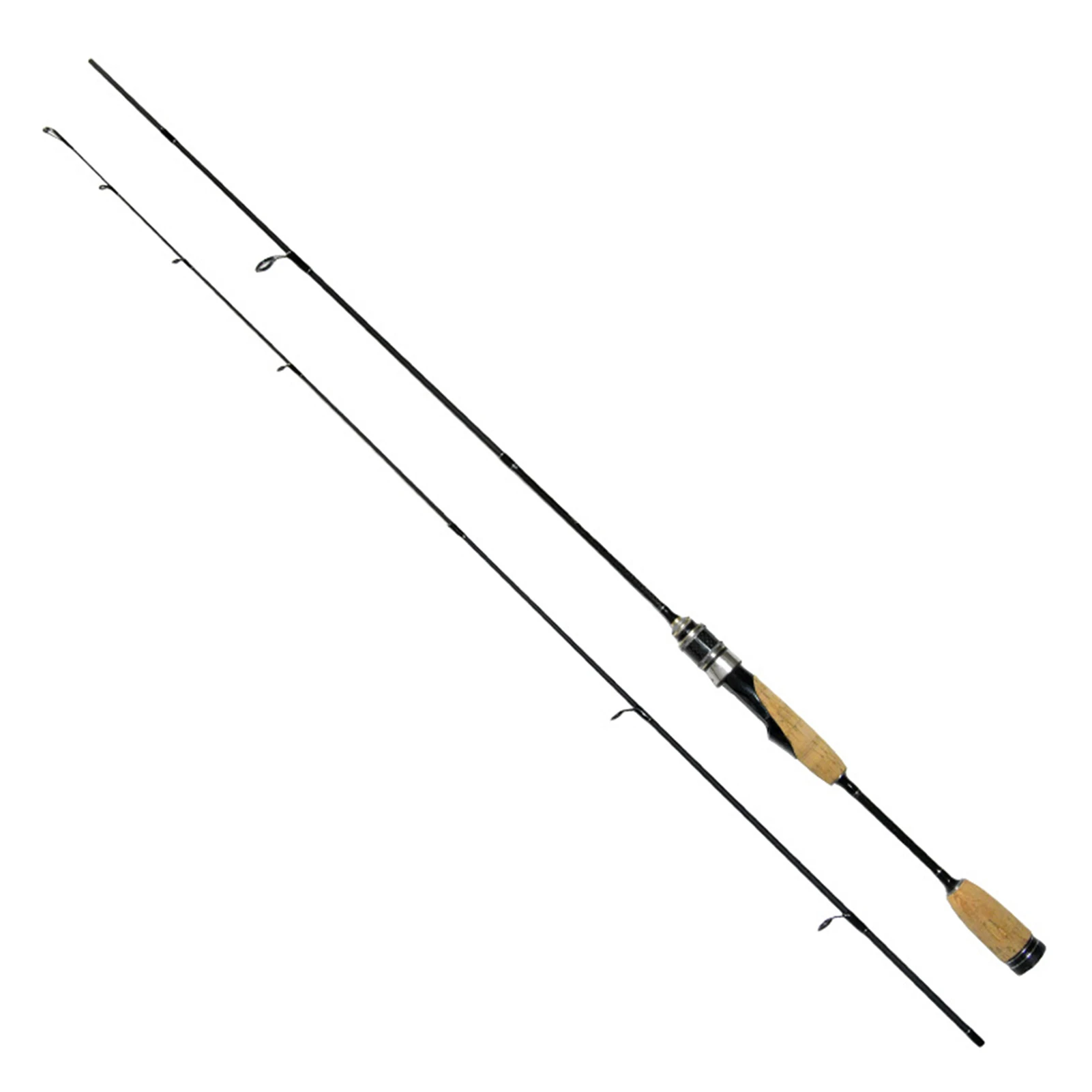 

1.8m Fishing Rod With 2 Tips Anti-Slid Handle Rod Lightweight For Fishing