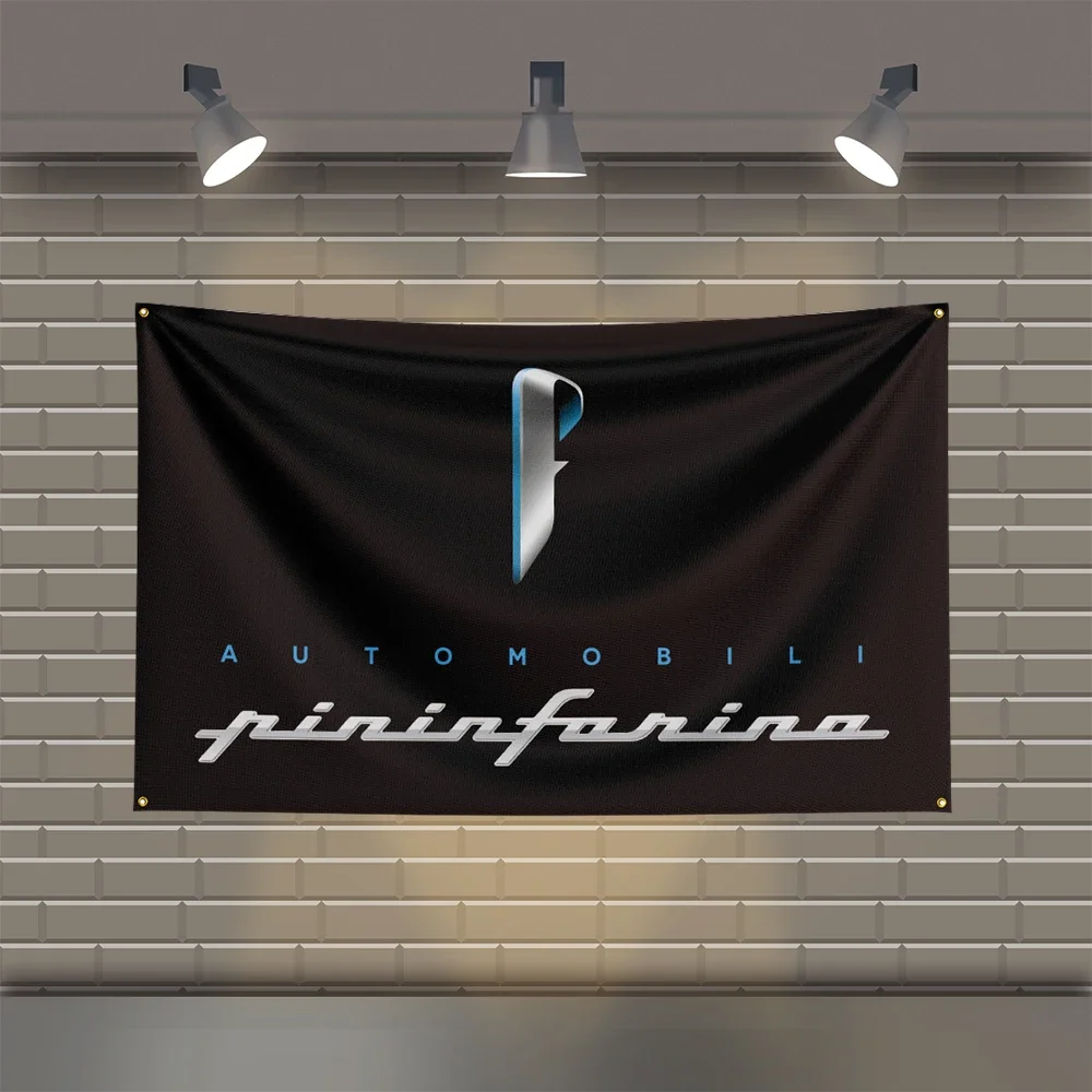 3x5 FT P-Pininfarinas Racing  Flag Polyester Printed Cars Flags for Room Garage Decor