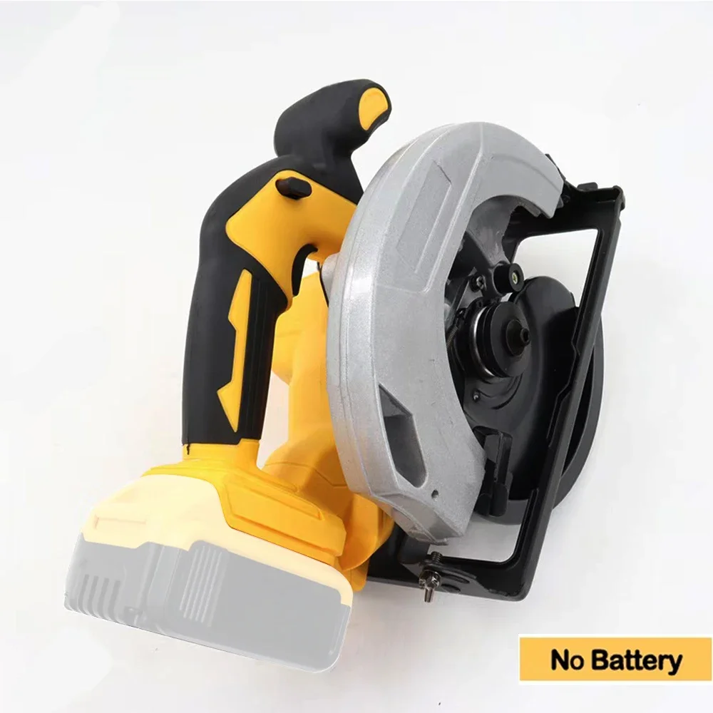 7 Inch Brushless Electric Circular Saw Cordless High Power Board Cutting Machine Woodworking Power Tools Fit Dewalt 18V Battery