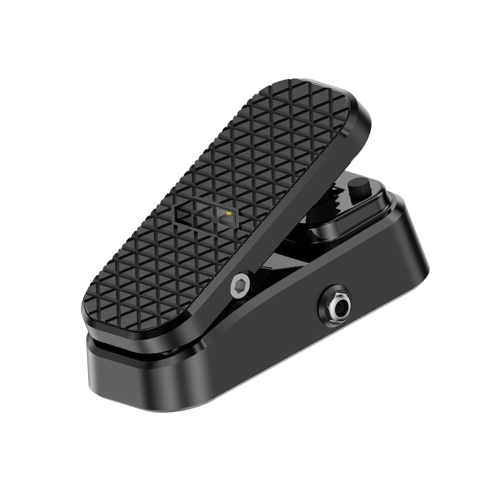 2-in-1 Volume Expression Guitar Effect Pedal Dual Control Silent Buffer Metal Chassis Stereo Interface No Power Required