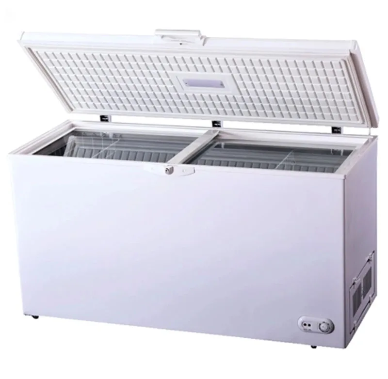 For Factory Wholesale Price Horizontal Freezer Glass Door Flat Top Ice Cream Chest Freezer