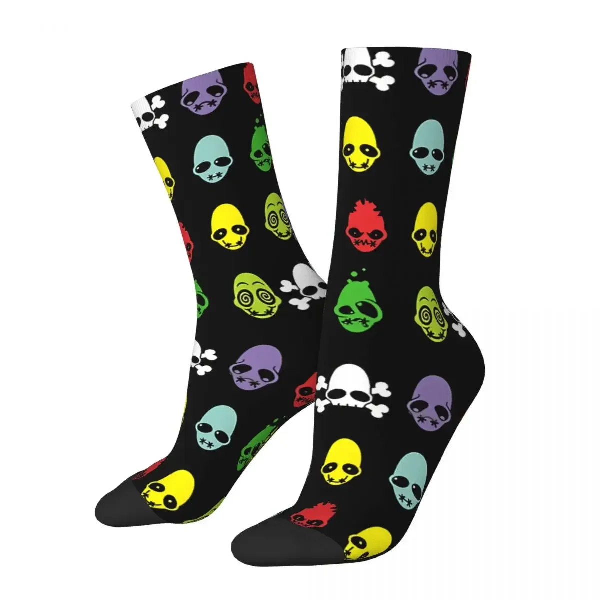 Hip Hop Retro Oddworld Mudokon Crazy Men's Socks Alien Unisex Harajuku Pattern Printed Novelty Happy Crew Sock Boys Gift