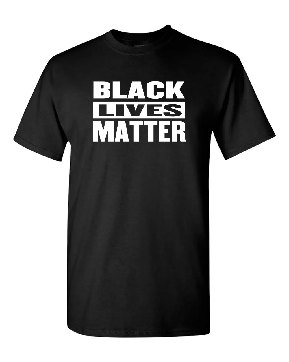 BLACK LIVES MATTER T shirt Support Racial Equality JUSTICE Now