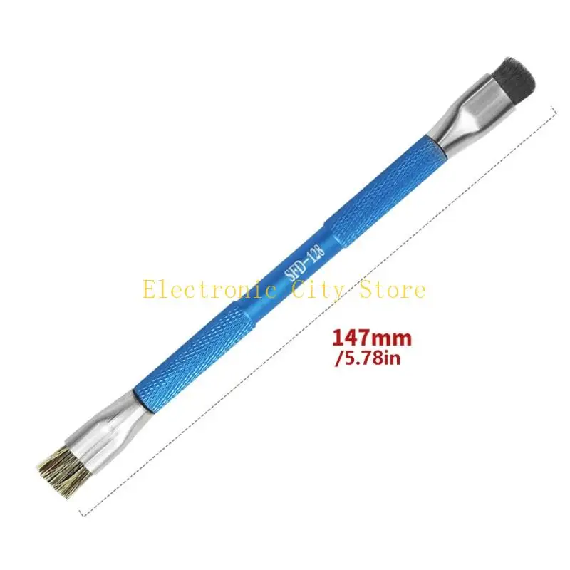 Brosse nettoyage moins statique à polyart