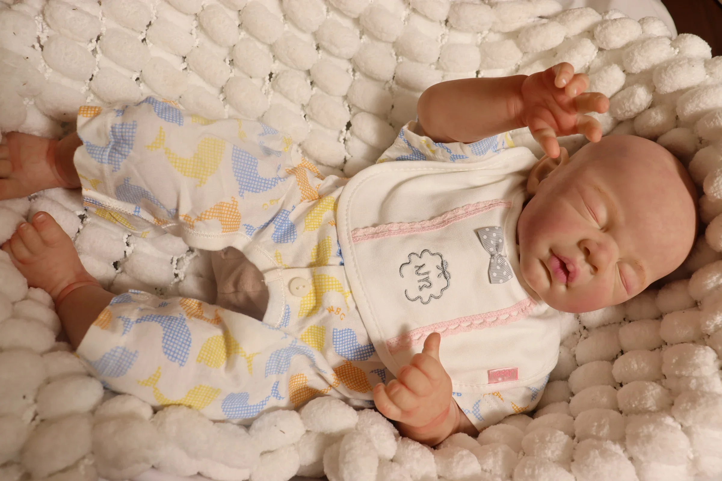 DLS Artista Made 23 pollici Reborn Baby Doll Sterling Bambola già finita con grandi dettagli Bambole per ragazza Art Doll