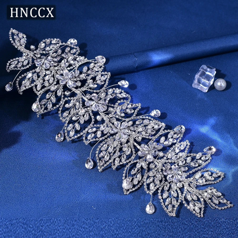 HNCCX Luxury Crown  Headdress Ornaments Elegant Women Wedding Headband Vintage Women Wedding Bridal Party Hair Accessories CP426