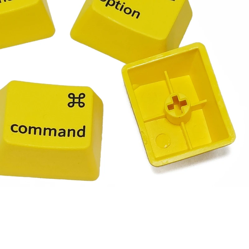 PBT Dye Subbed Keycaps MAC-Style for cherry MX OEM Mechanical keyboard
