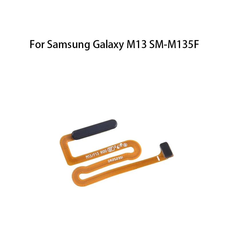 org Power Button Fingerprint Sensor Flex Cable For Samsung Galaxy M13 SM-M135F