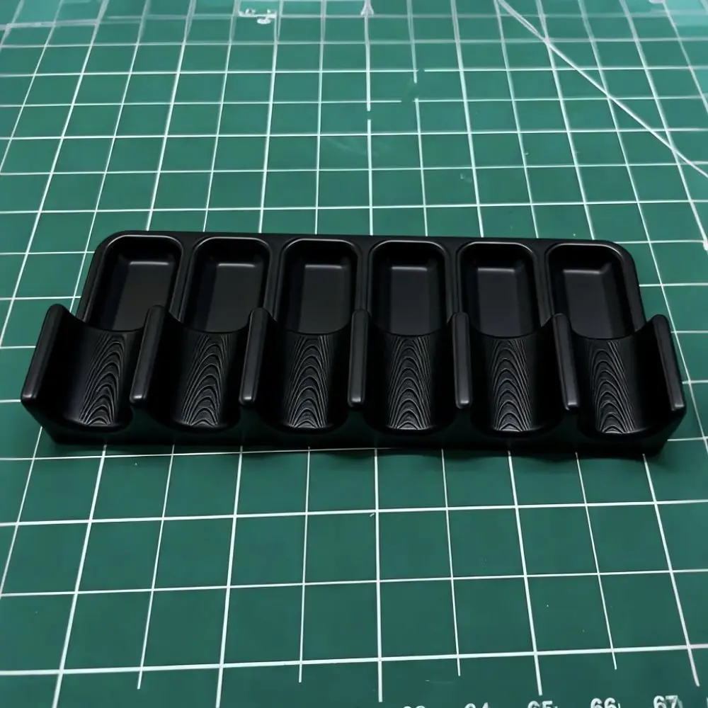 

3D Printed Plastic Brush Holder Lightweight Durable Painting Brush Rest Holder Easy To Clean Mini Size Brush Storage Box