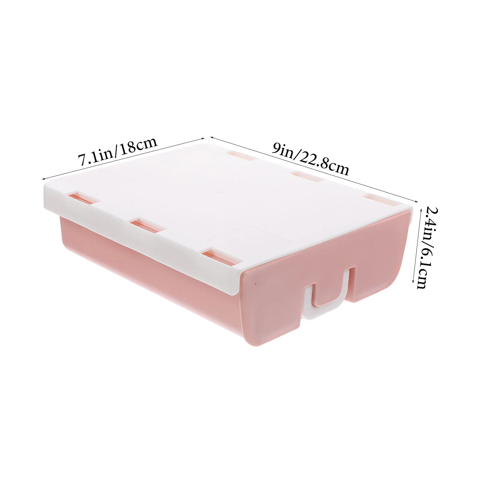 Drawer Organizer Desk Large Capacity Under Desk Storage Box Hidden Drawer For Office, Dorm, Study – Desktop Organizer For