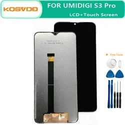 LCD Display Touch Screen Digitizer Assembly, Umidigi S3 Pro, original, novo, 6,3