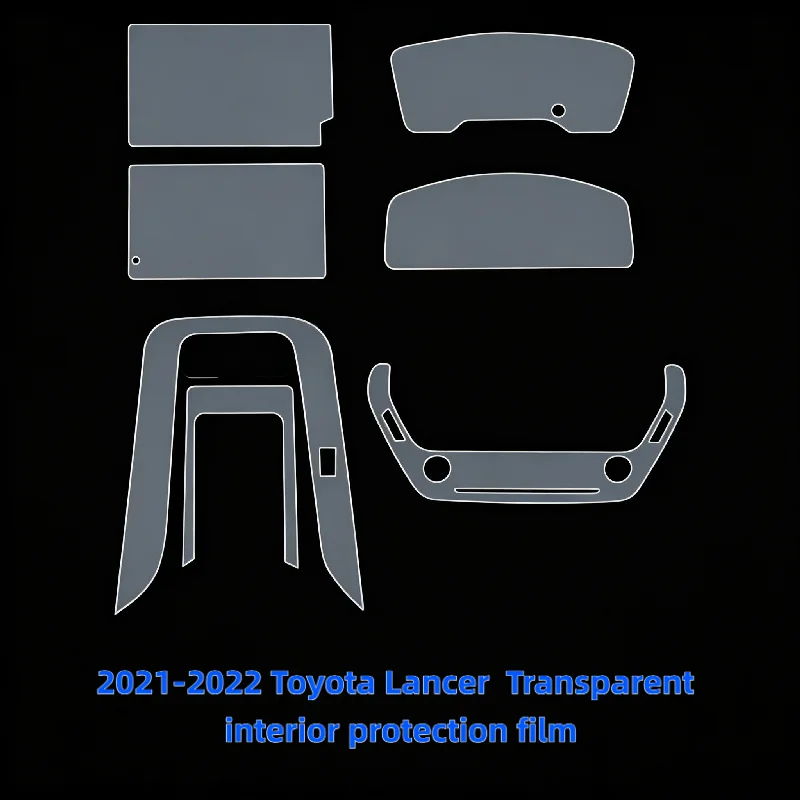 21-22 Toyota Levin interior film center console gear shift car modification transparent anti-scratch protective film