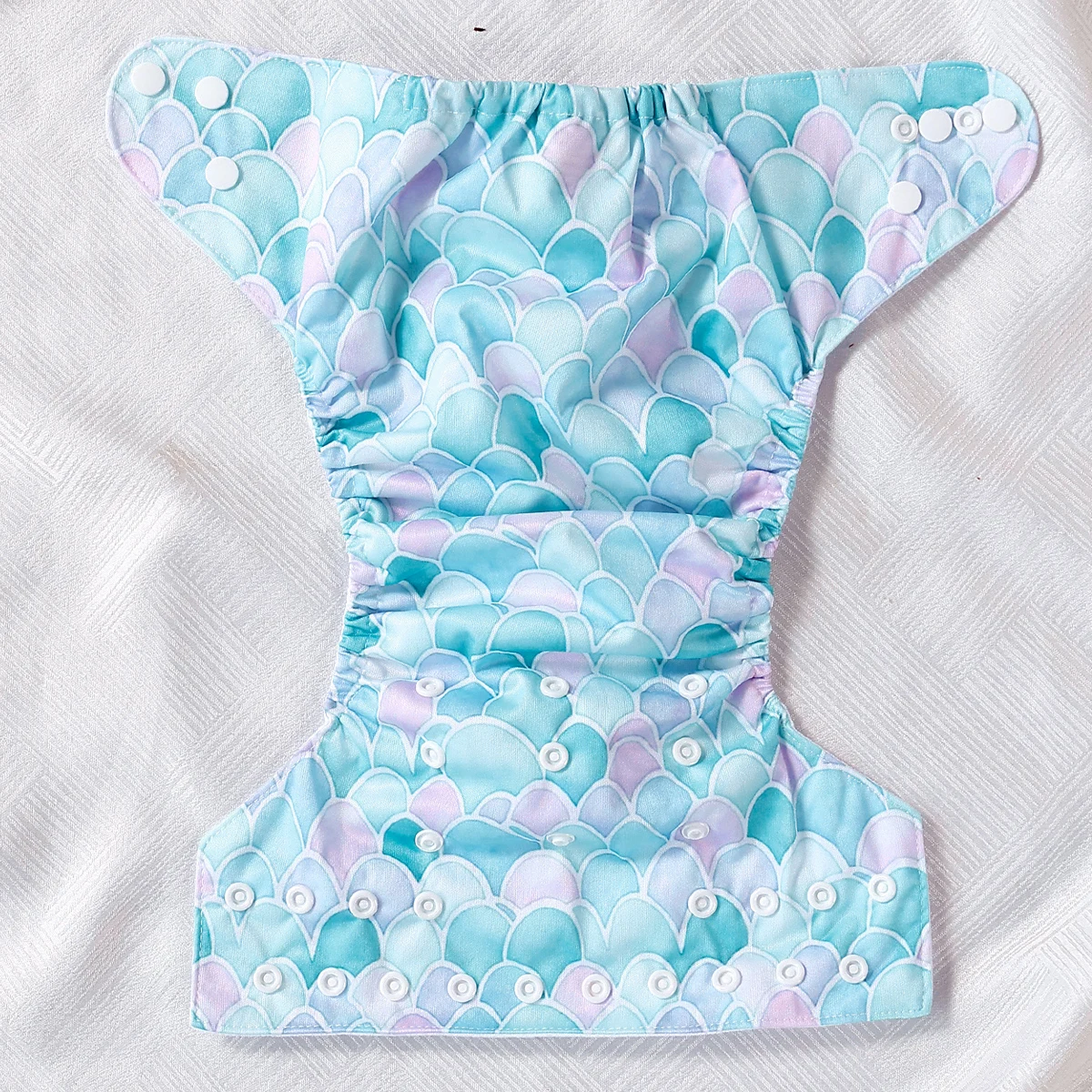 حفاضات قماش الجيب الداخلي من قماش الجلد السويدي من Elinfant للأولاد والبنات من عمر 3 إلى 15 كجم، حفاضات قماشية مقاس واحد قابلة للتعديل