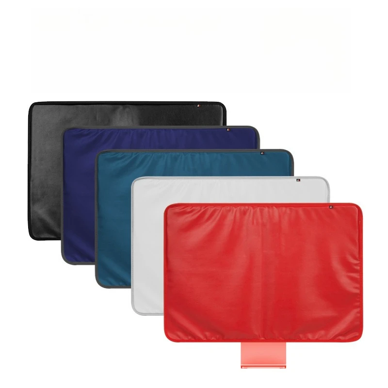 PU Leather Display Cover 2023/2024 24-inch for Apple iMac Dust Protection Case M4 All-in-one Computer Cover