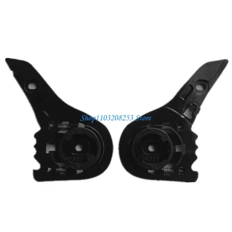 

R6FA 1 Pair Motorcycle Helmets Visors Gear Base Plate for FF300 Replacement Face Shield Visors Base Helmets Accessories