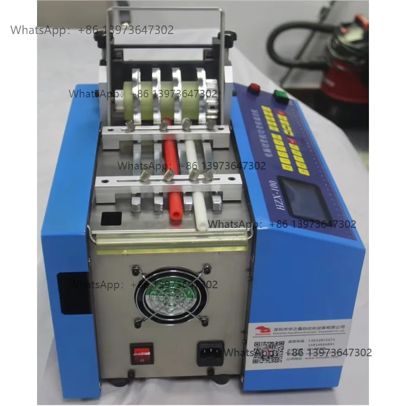 Fully Automatic Microcomputer Motor Pipe Cutting Machine for PVC Bushing/Rubber Strip/Silicone Tube 600W 220V/110V Wholesale