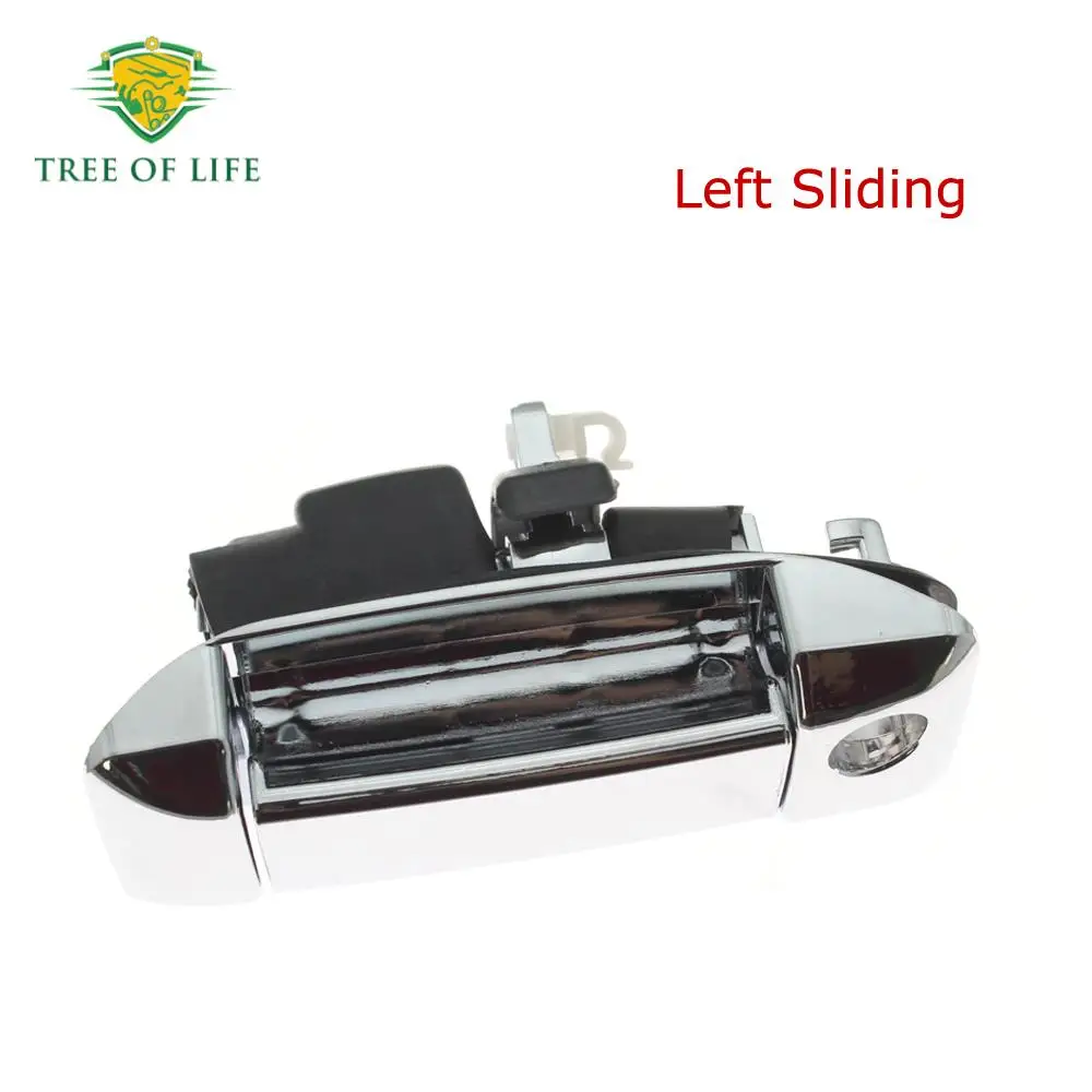 Chrom Left Sliding Door Exterior Outer Handle For Toyota Hiace 2005-2017 2018 Quantum Commuter 69230-26080 69230-26090 LHD