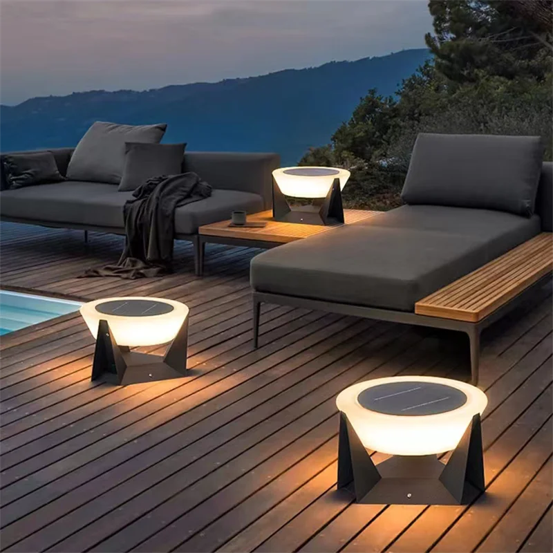 

Solar LED Lawn Lamp Outdoor Waterproof Courtyard Garden Layout Balcony Decoration Night Light Solar Garden Lights