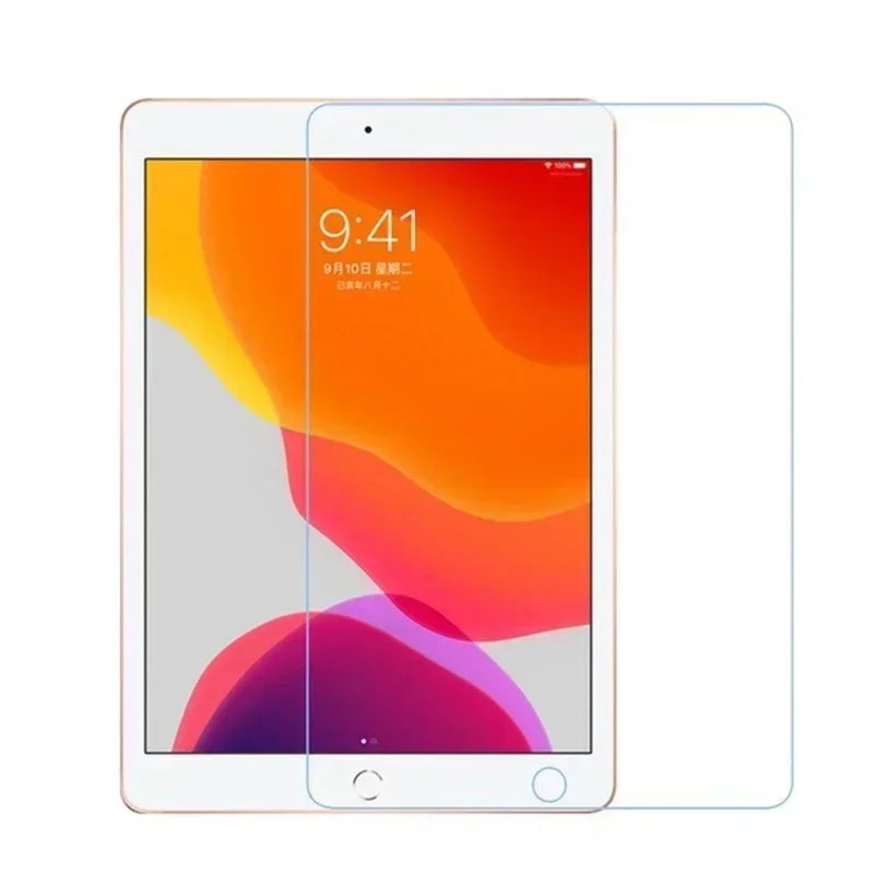 For iPad 10.2 9th 8th 7th Pro 9.7 10.5 10.9 11 Air Mini 6 5 4 3 2 1 7.9 2021 2020 2019 2018 2017 Tempered Glass Screen Protector