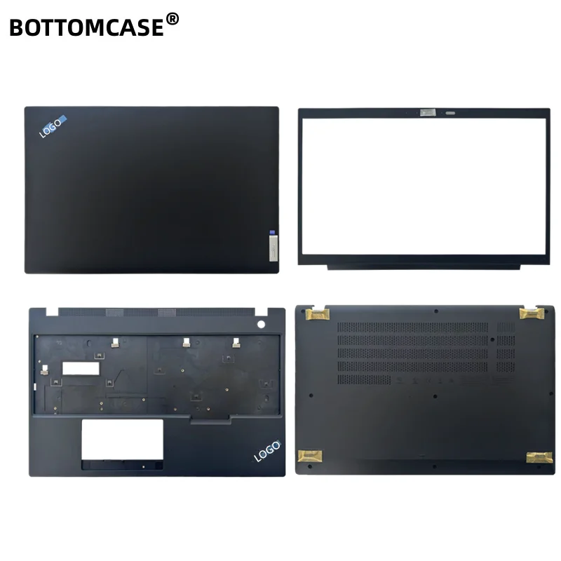 Imagem -01 - Bottomcas-lcd Tampa Traseira para Lenovo Thinkpad L15 Gen4 Top Case Moldura Caixa Superior Tampa Palmrest Tampa Inferior do Case Novo