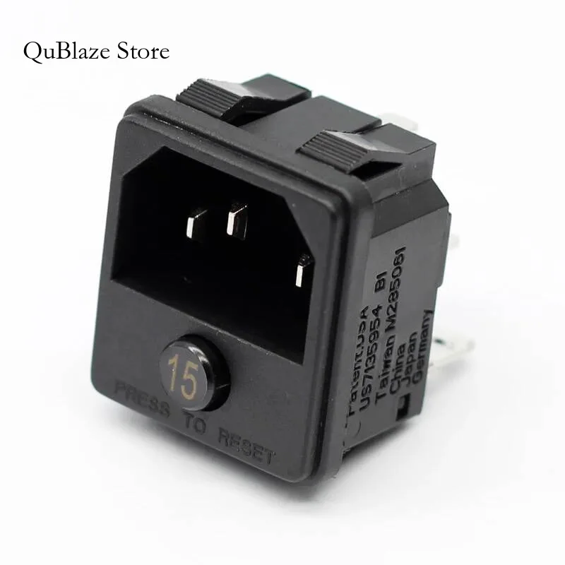 

KUOYUH 88D Series 5A Plug Overload Protectors Button Switch Miniature Circuit Breakers