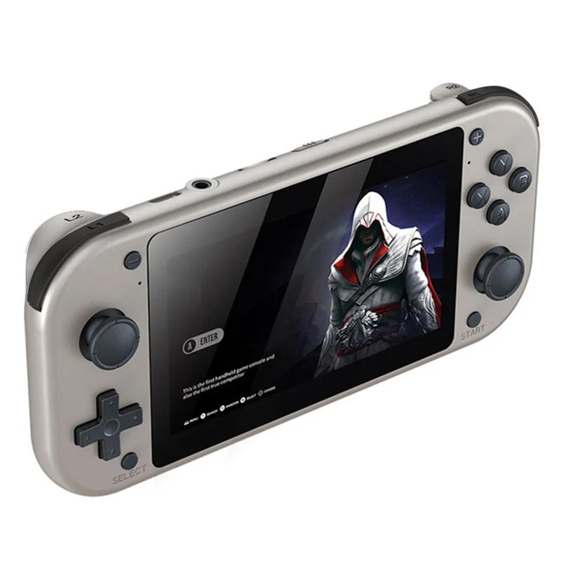 

AAM-Handheld Game Console 4.3 Inche Lcd Display Quad-Core -A7 Upto1.2Ghz 25 Kinds of Classic Simulators Play-64G