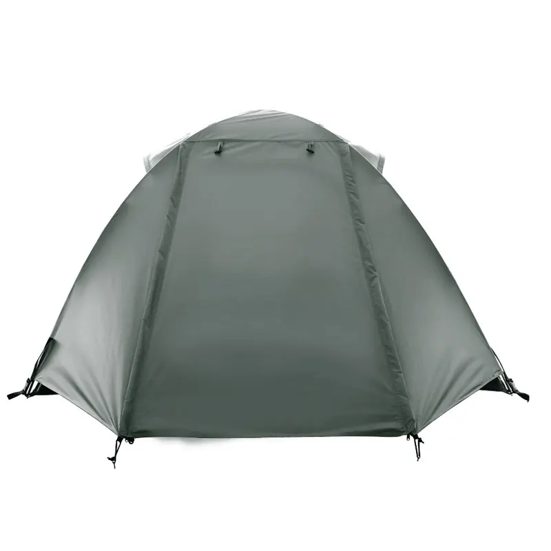 

One Man 1 Person Two Layer Folding 4 Season Ridge Camping Tents