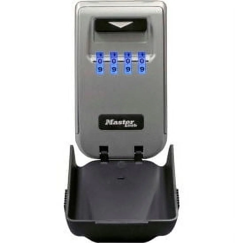 

Настенное крепление с подсветкой, замок для циферблата, 2-7/8 дюйма, сбрасываемый комбинированный чехол для хранения ключей, прочный метеорологический чехол, легко читаемые циферблаты