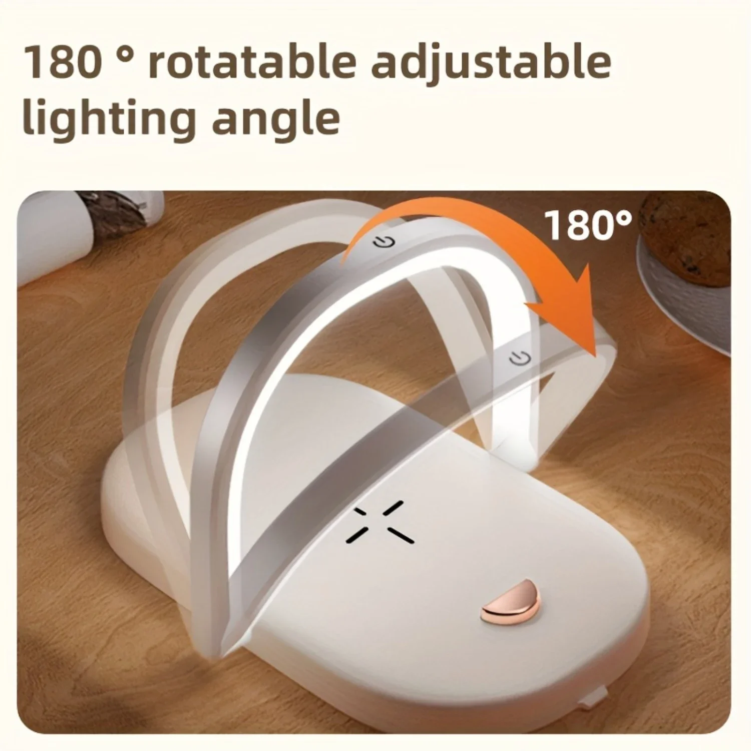 Luce notturna con ricarica wireless Little Crescent